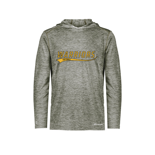 [FOLHCGGY-AS-LOGO1] Decker Men's Charge Hoodie (Adult S, Gray, Logo 1)