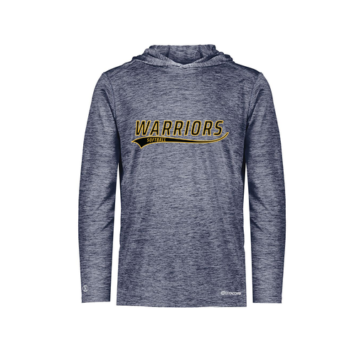 [FOLHCGNV-YS-LOGO3] Decker Youth Charge Hoodie (Youth S, Navy, Logo 3)