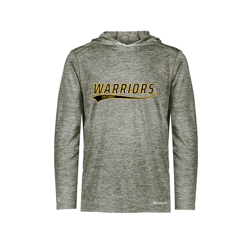 [FOLHCGGY-YS-LOGO3] Decker Youth Charge Hoodie (Youth S, Gray, Logo 3)